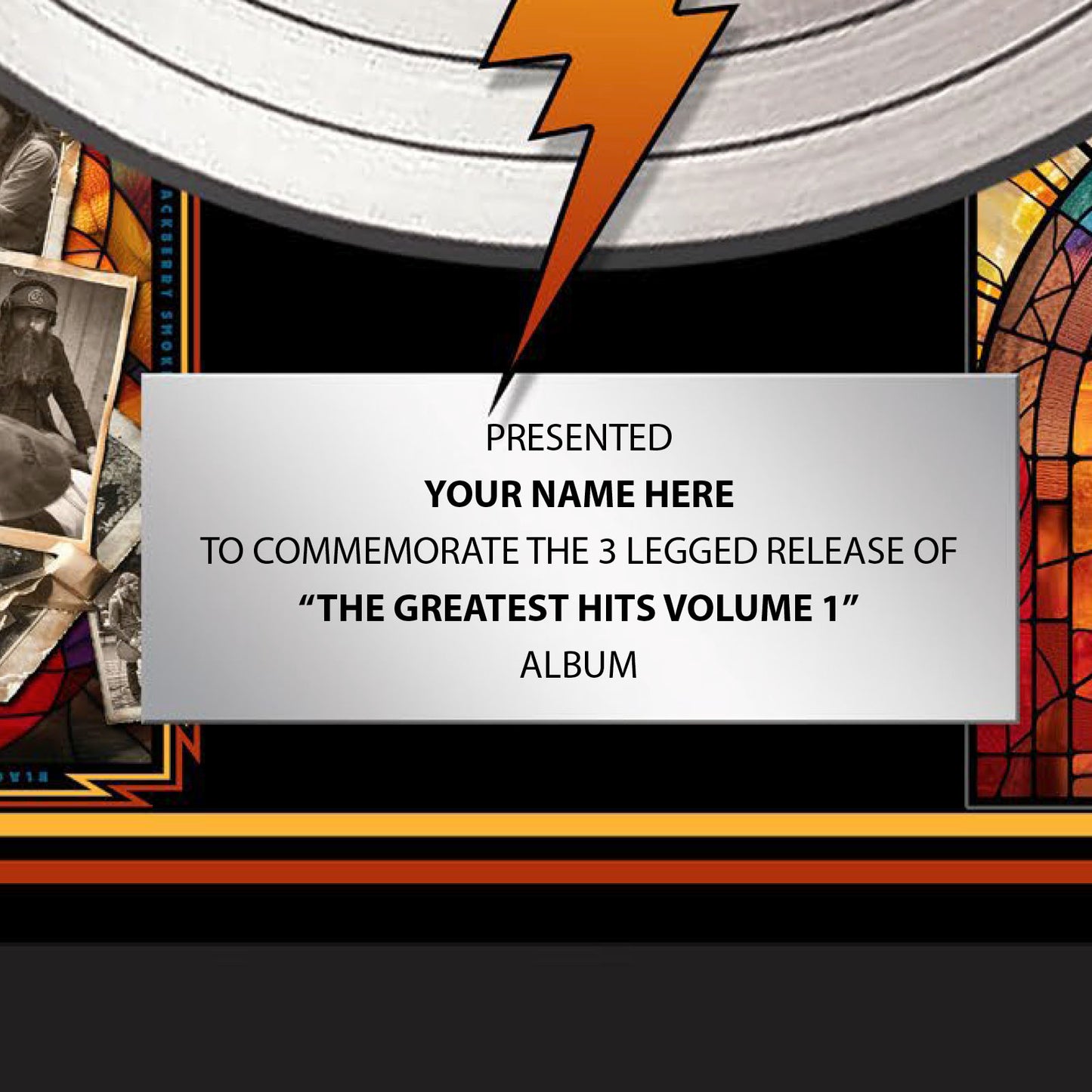 Rattle, Ramble and Roll Best Of Commemorative Plaque