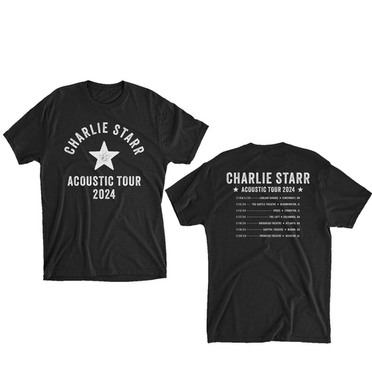 Charlie Starr Acoustic Tour 2024 Tee