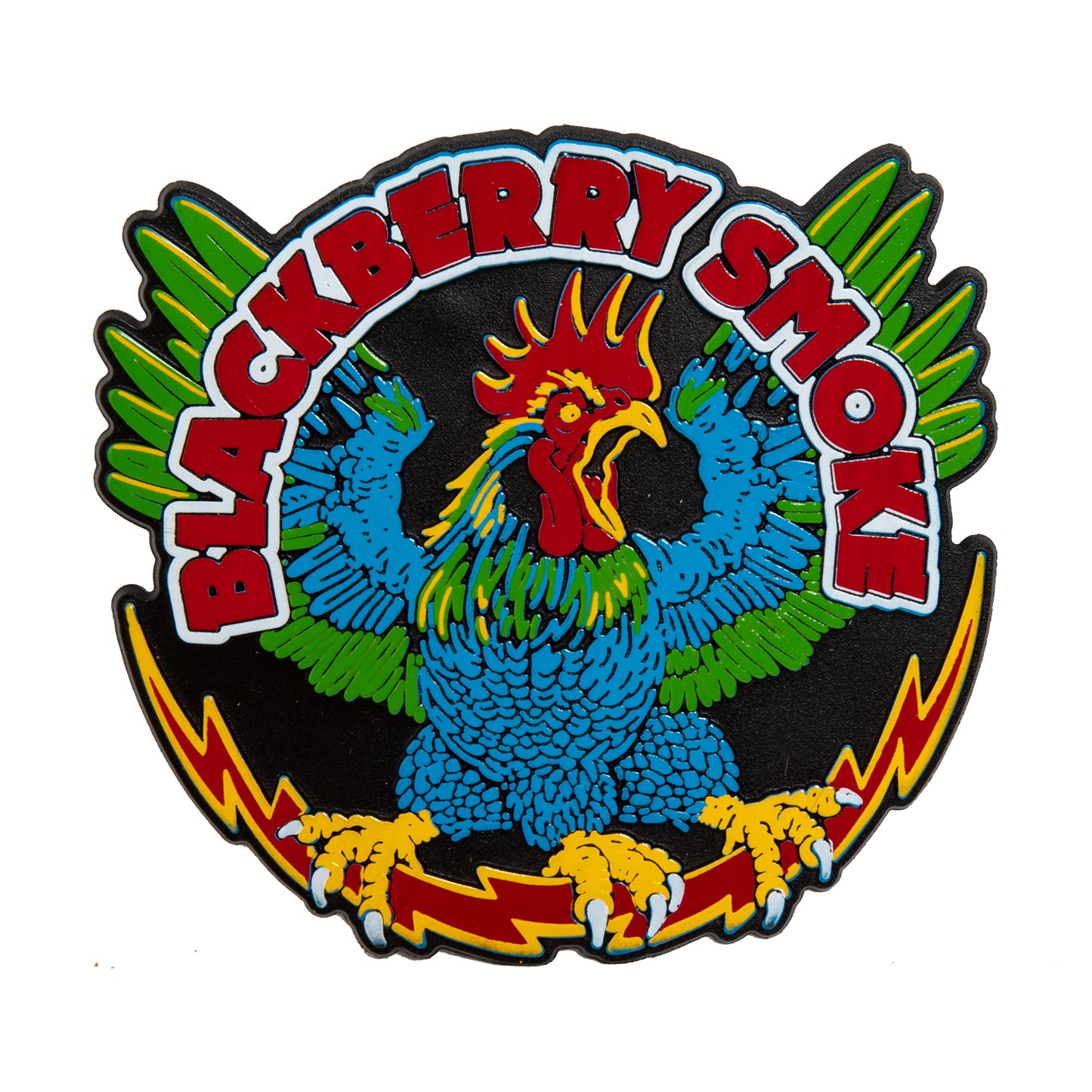 Lightning Rooster Refrigerator Magnet