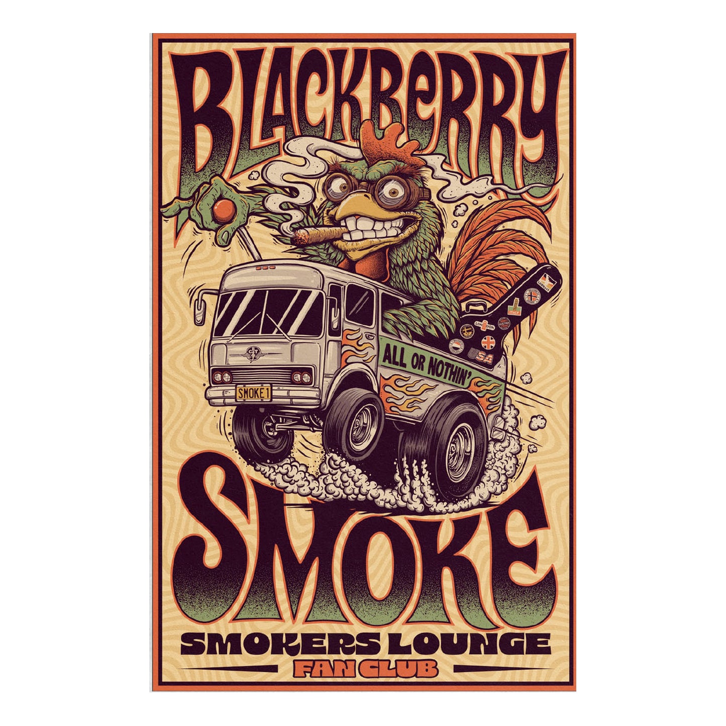 Smokers Lounge Poster