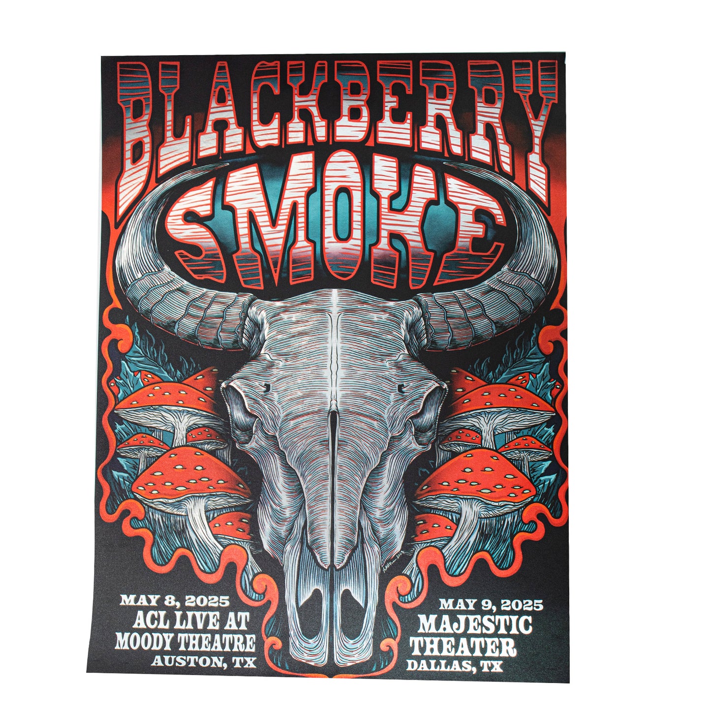 2025 Austin TX Show Poster (Collectible Misspelled version) 21