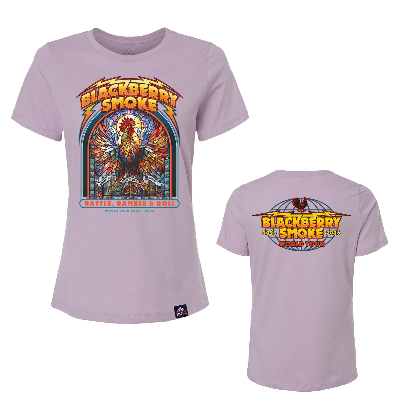 BLACKBERRY SMOKE - 2025 2026 LADIES WORLD TOUR TEE