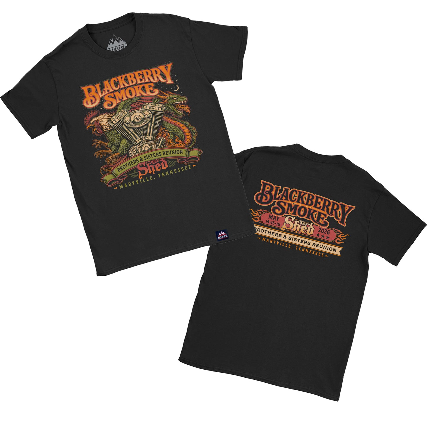 Shed 2026 Mens Tee BLACK