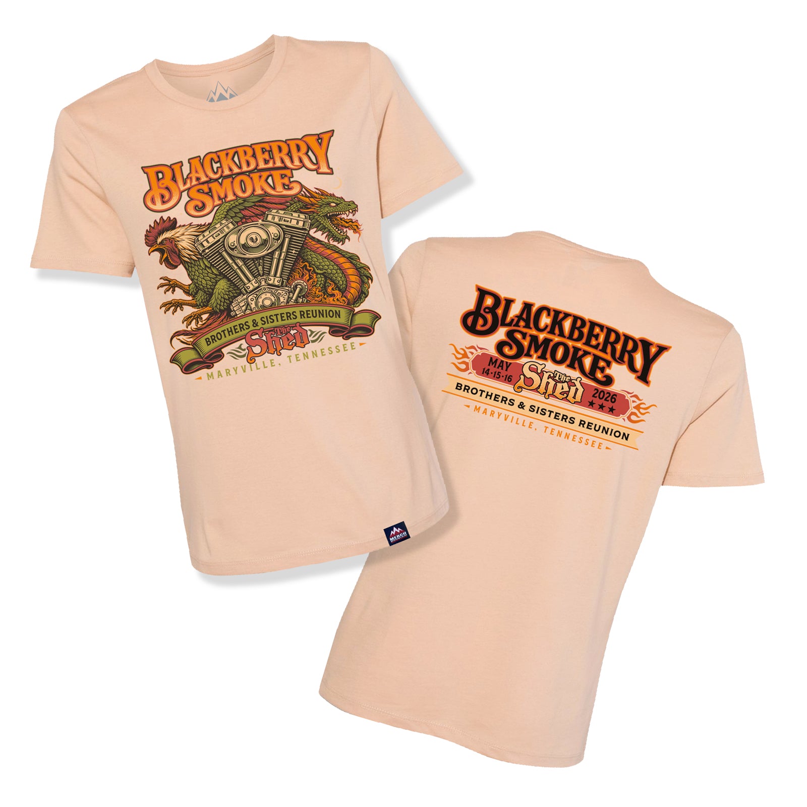 2026 Shed WOMENS TEE – Blackberry Smoke's Official Website 2026 Shed WOMENS TEE – Blackberry Smoke's Official Website