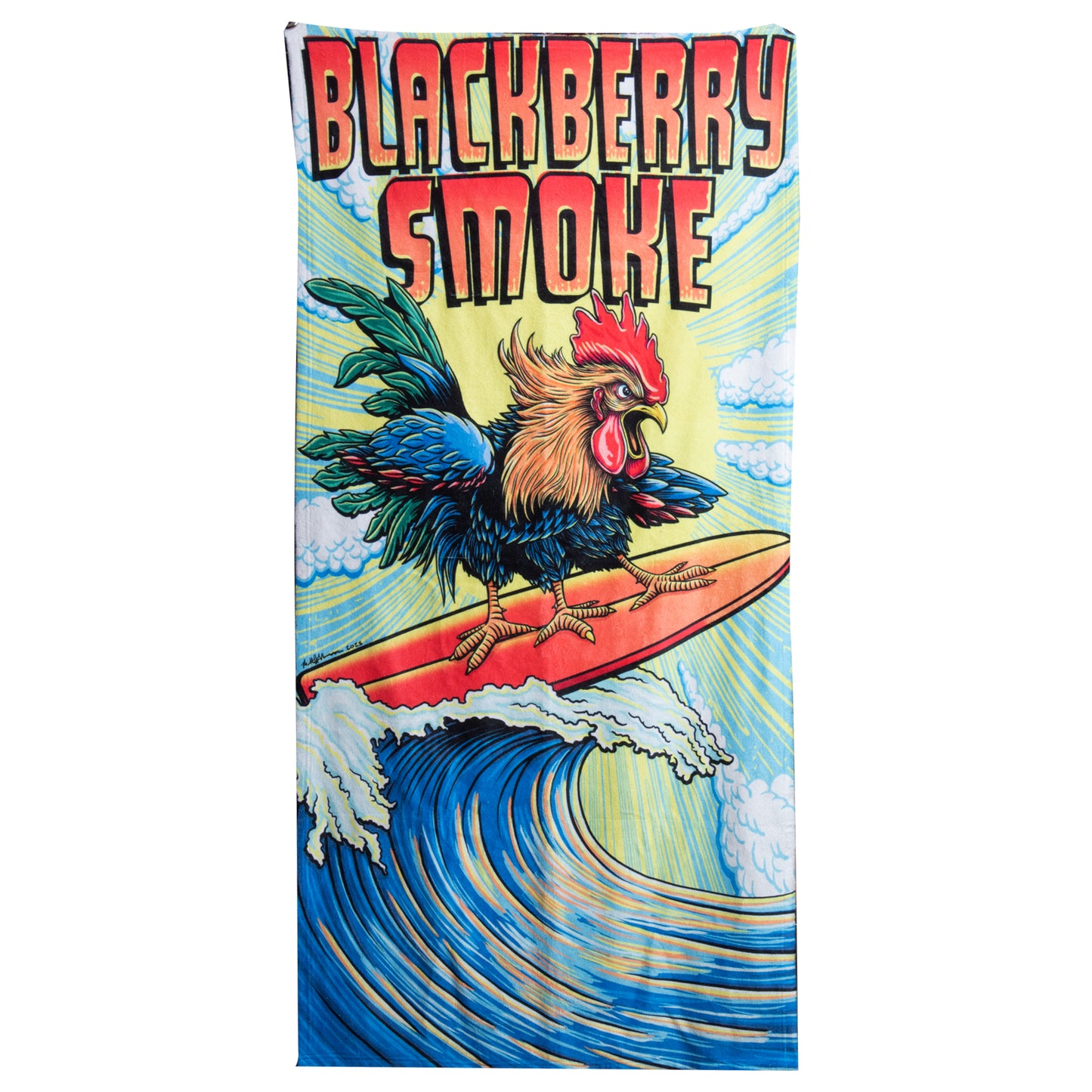 Blackberry Smoke Beach Towel