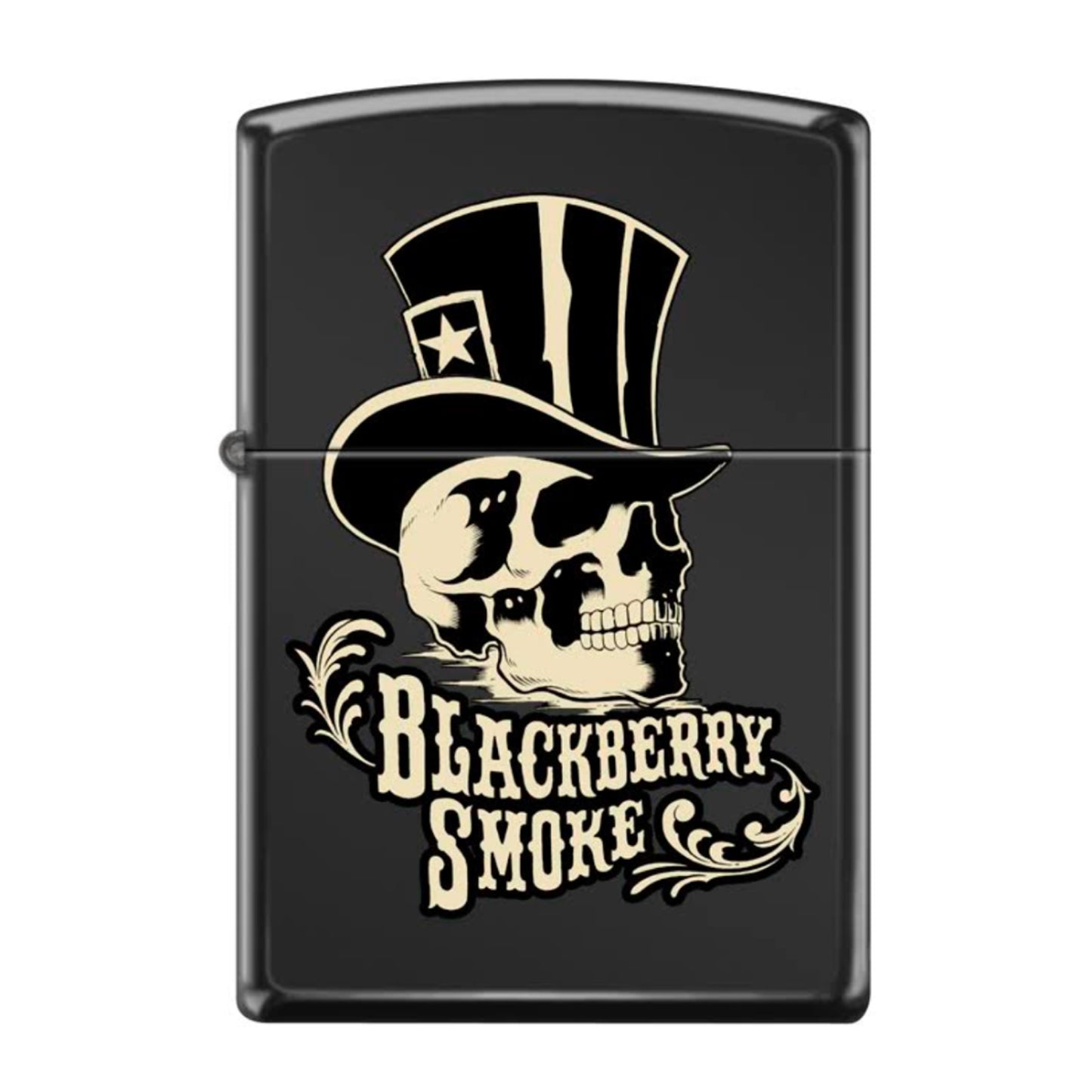 Skull and Top Hat Zippo
