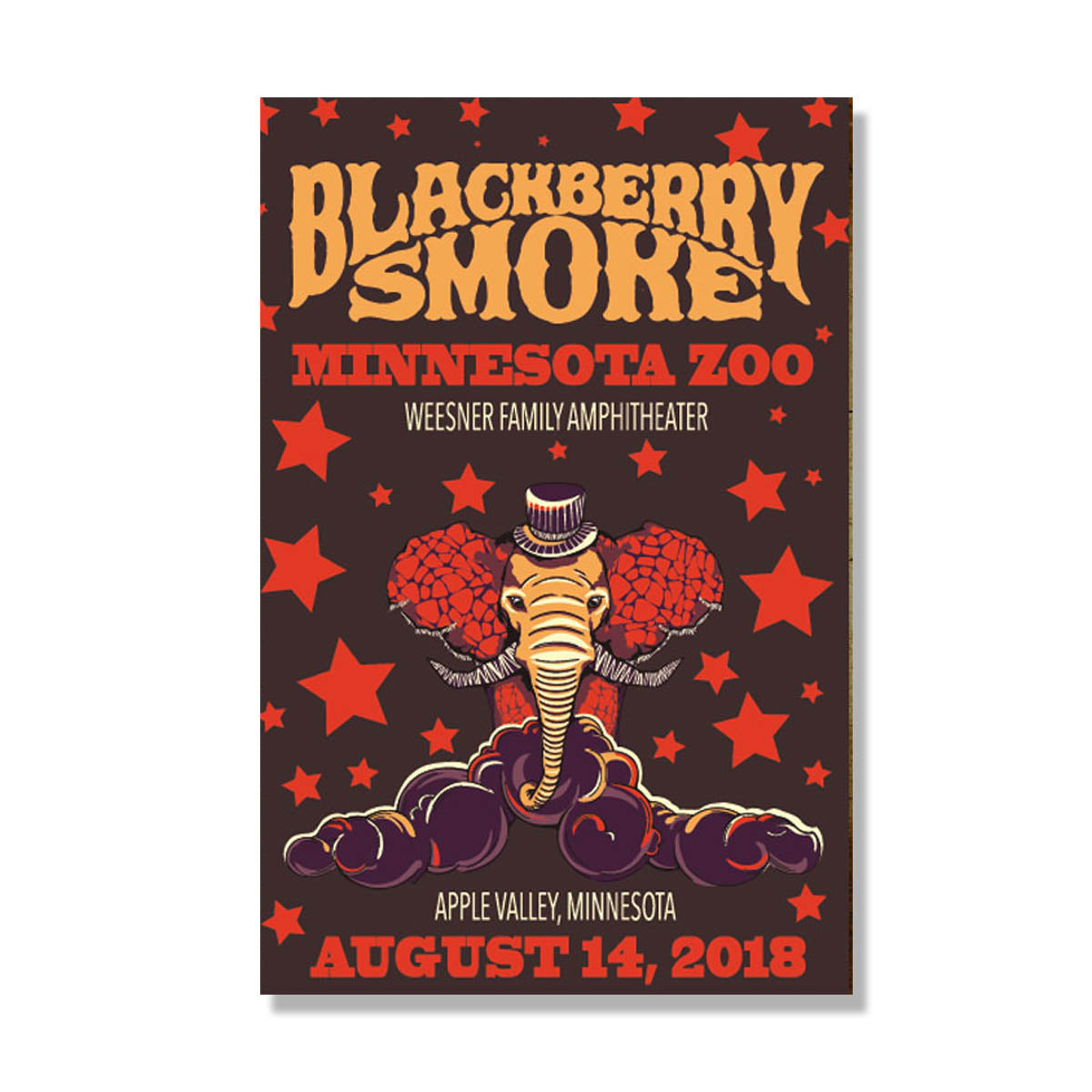 TOUR POSTER 2018 Minnesota Zoo - D17