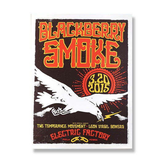 March 20 Electric Factory Philly Lightning Beak - Wood Rack Right