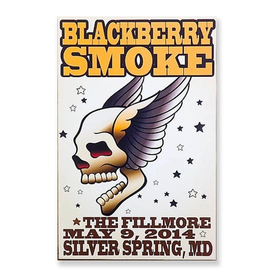 The Fillmore Flying Skull 11x17 - D13