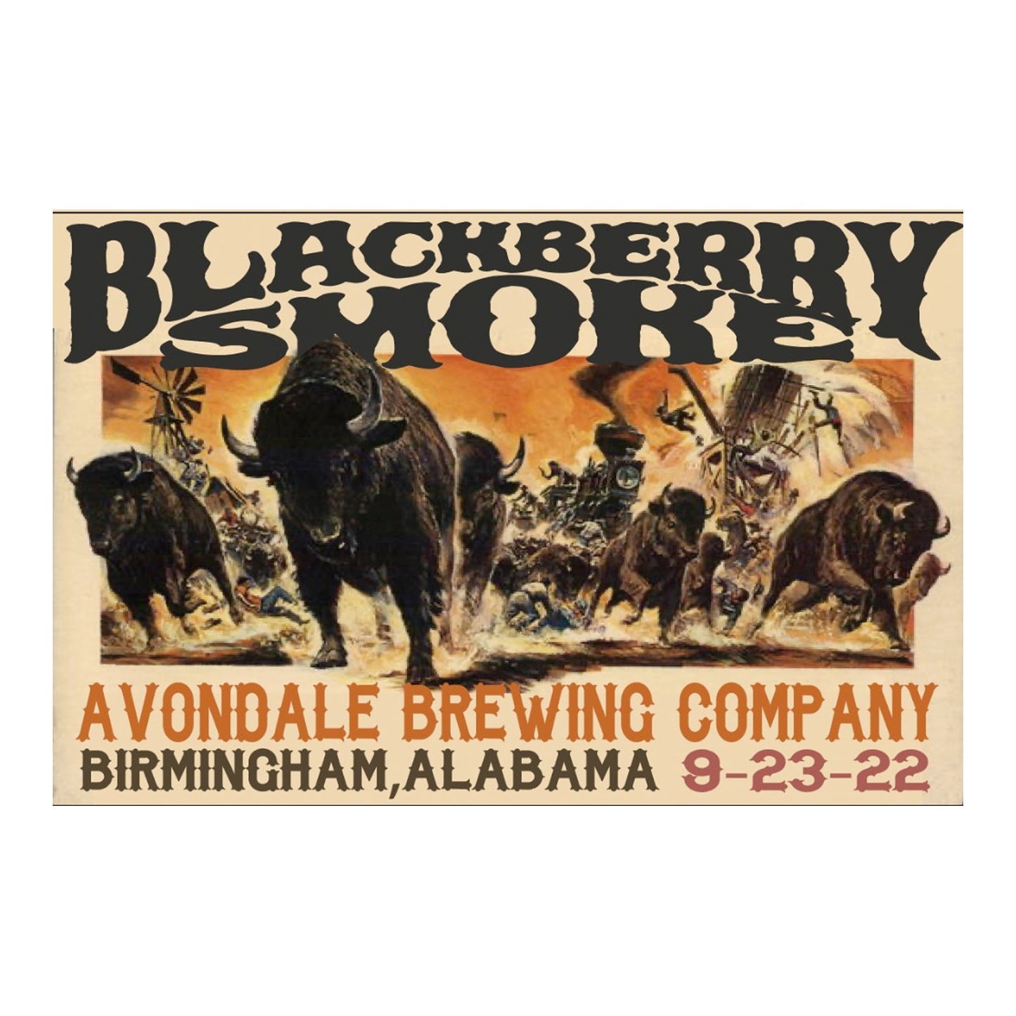 2022 Show Poster Birmingham AL - D 7