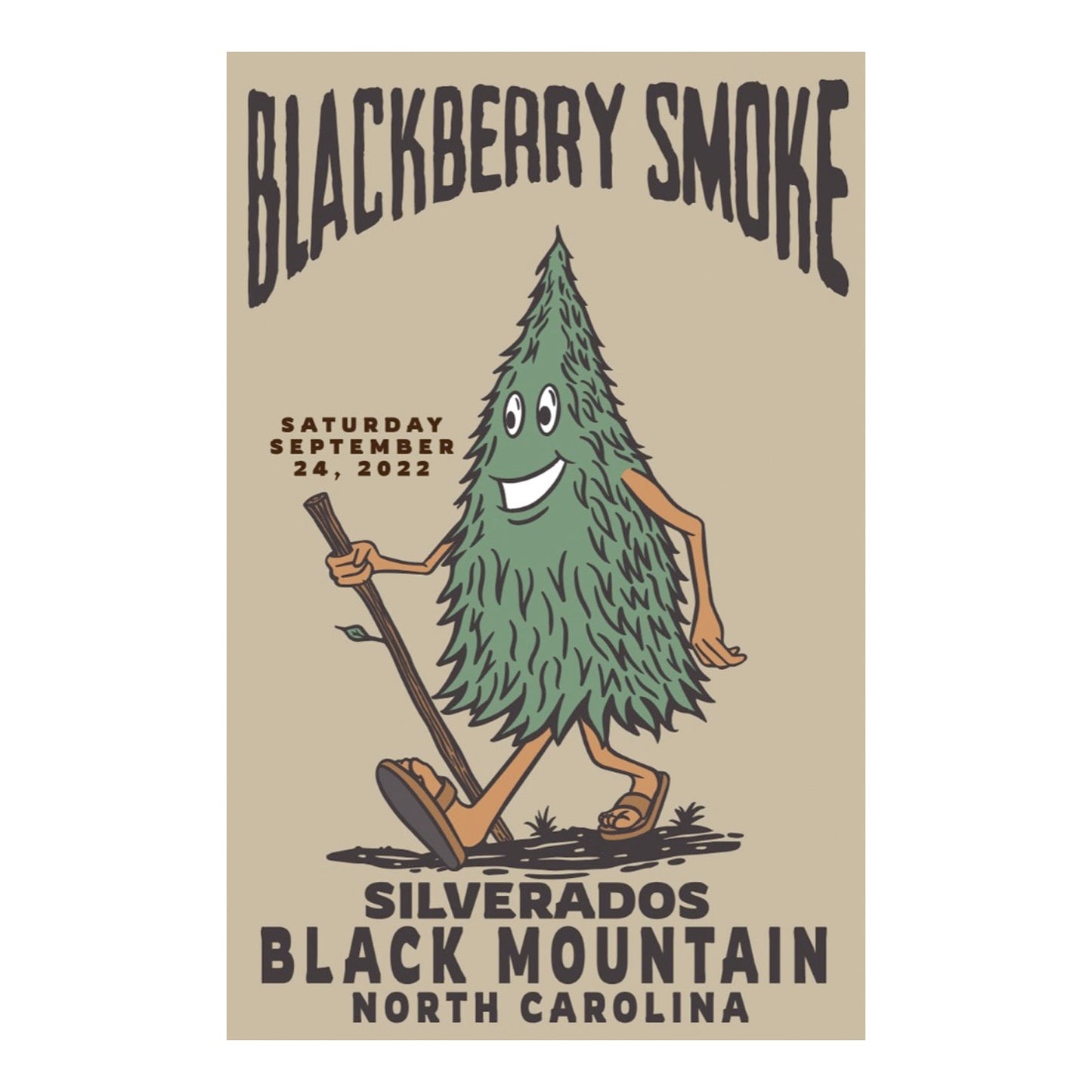 2022 Show Poster Black Mountain NC - D 7