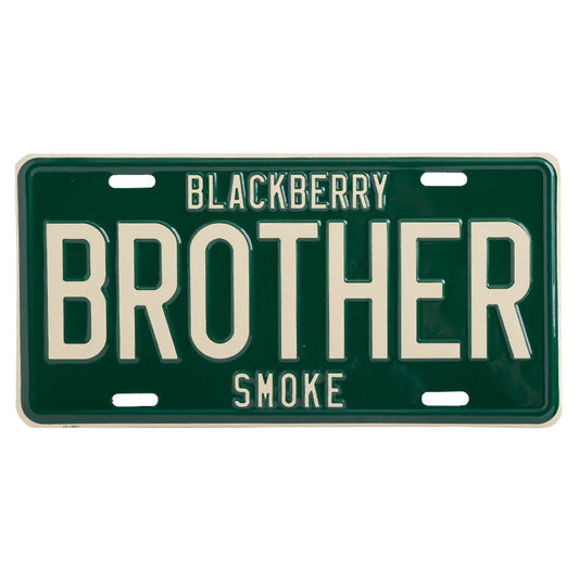 BROTHER LICENSE PLATE