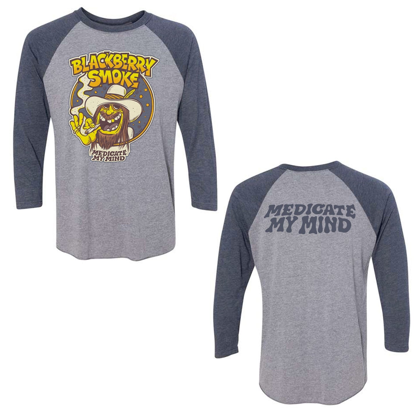 MEDICATE MY MIND RAGLAND JERSEY