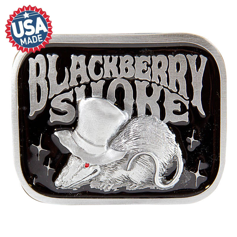 Opossum 3D Sculpted Belt Buckle