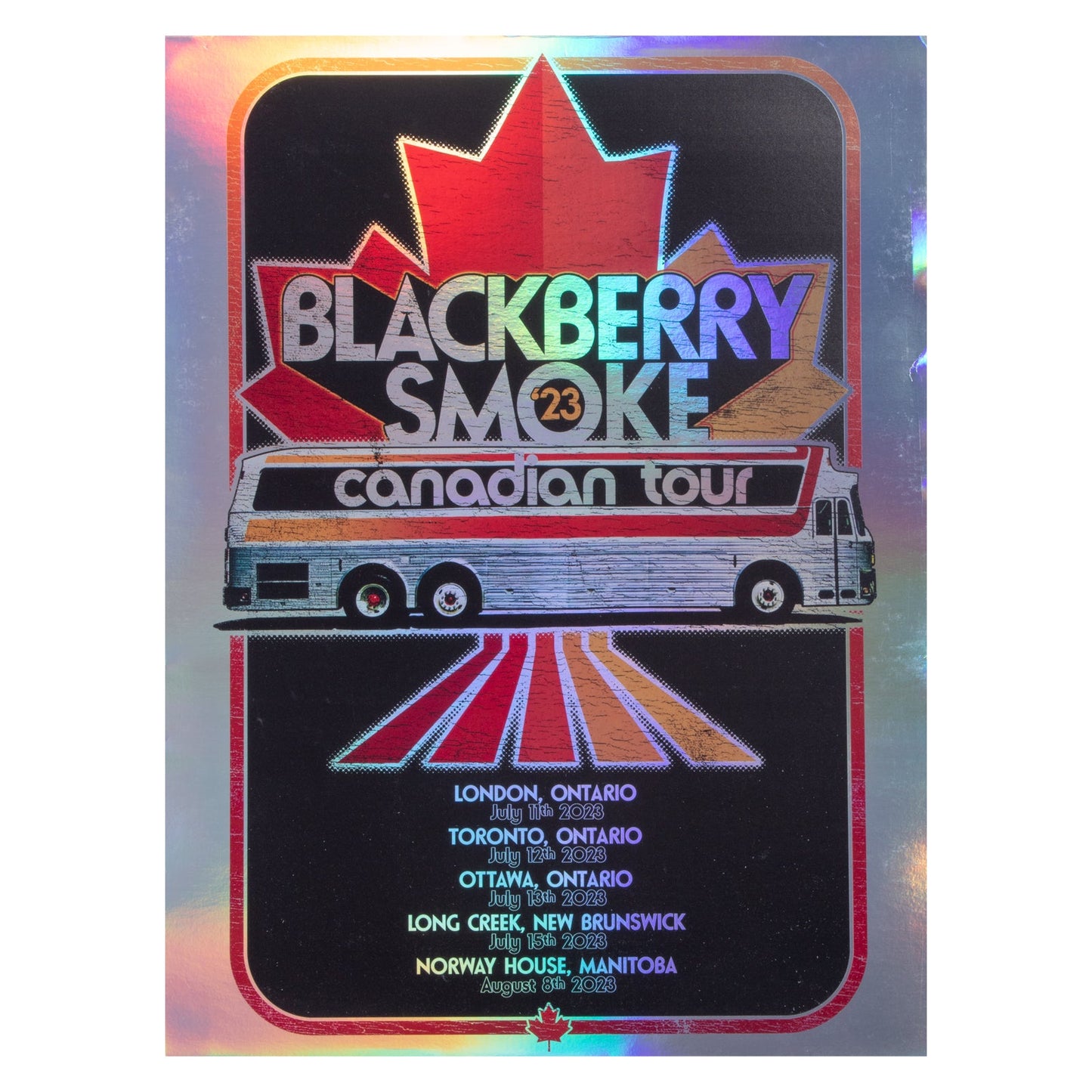 2023 Canadian Tour Show Poster D9