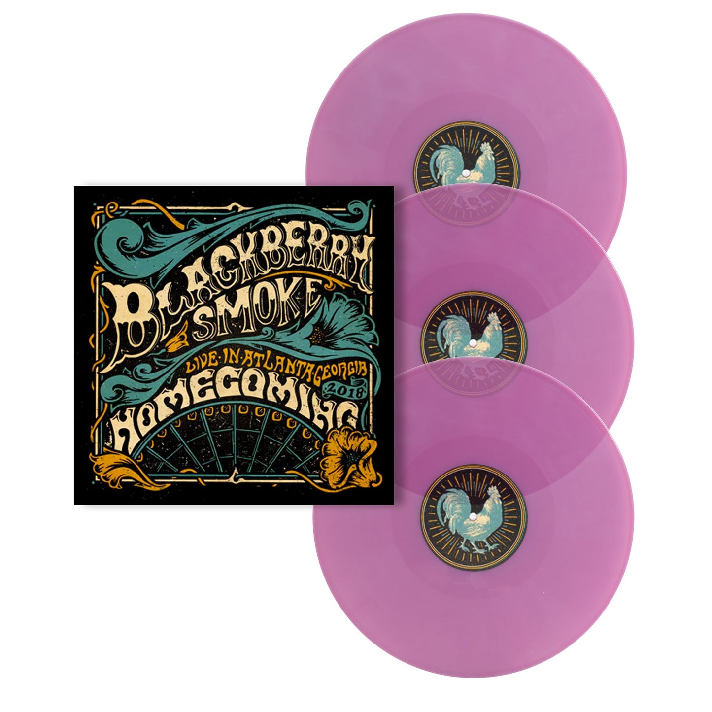 Blackberry Smoke HOMECOMING LIVE IN ATLANTA LP TRIPLE VINYL