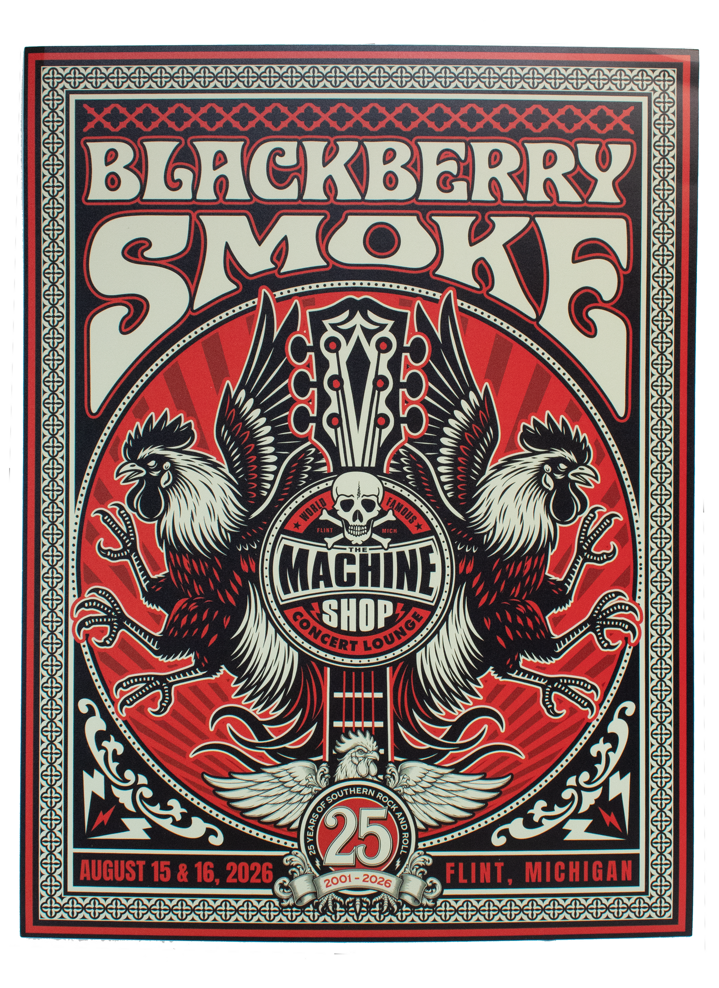 2026 25th Anniversary Machine Shop Show Poster - d9