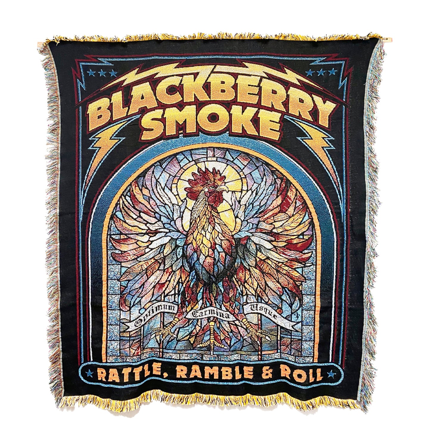 Rattle Ramble and Roll Woven Blanket