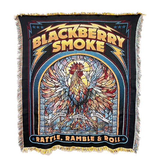 Rattle Ramble and Roll Woven Blanket