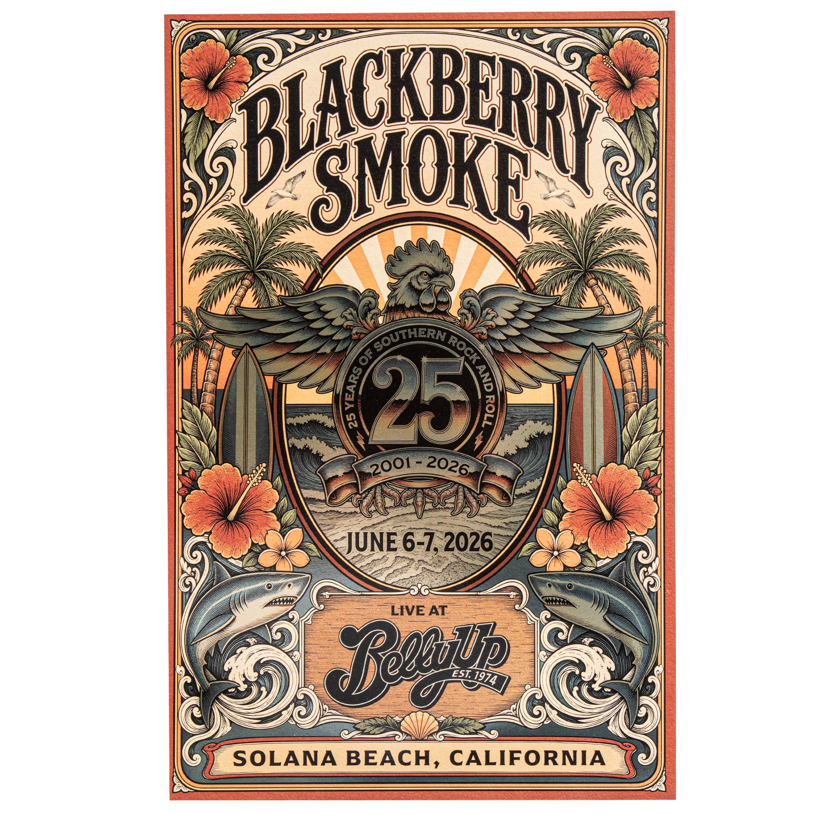 Solana Beach Blackberry Smoke