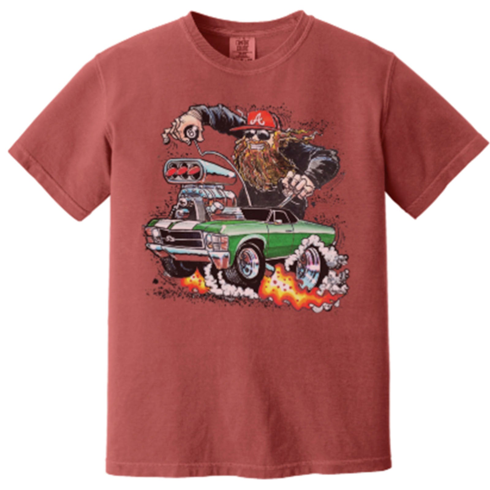 Brit Turner - Comin in HOT Tee - RED – Blackberry Smoke's Official
