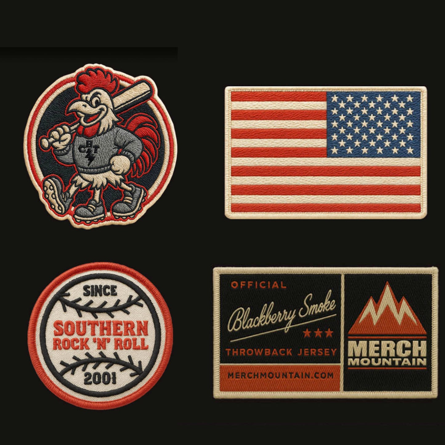 Blackberry Smoke Official Baseball Jersey