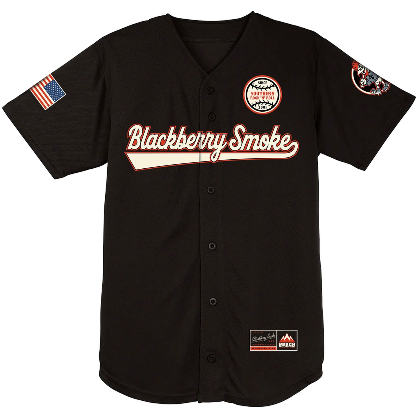 Blackberry Smoke Official Baseball Jersey