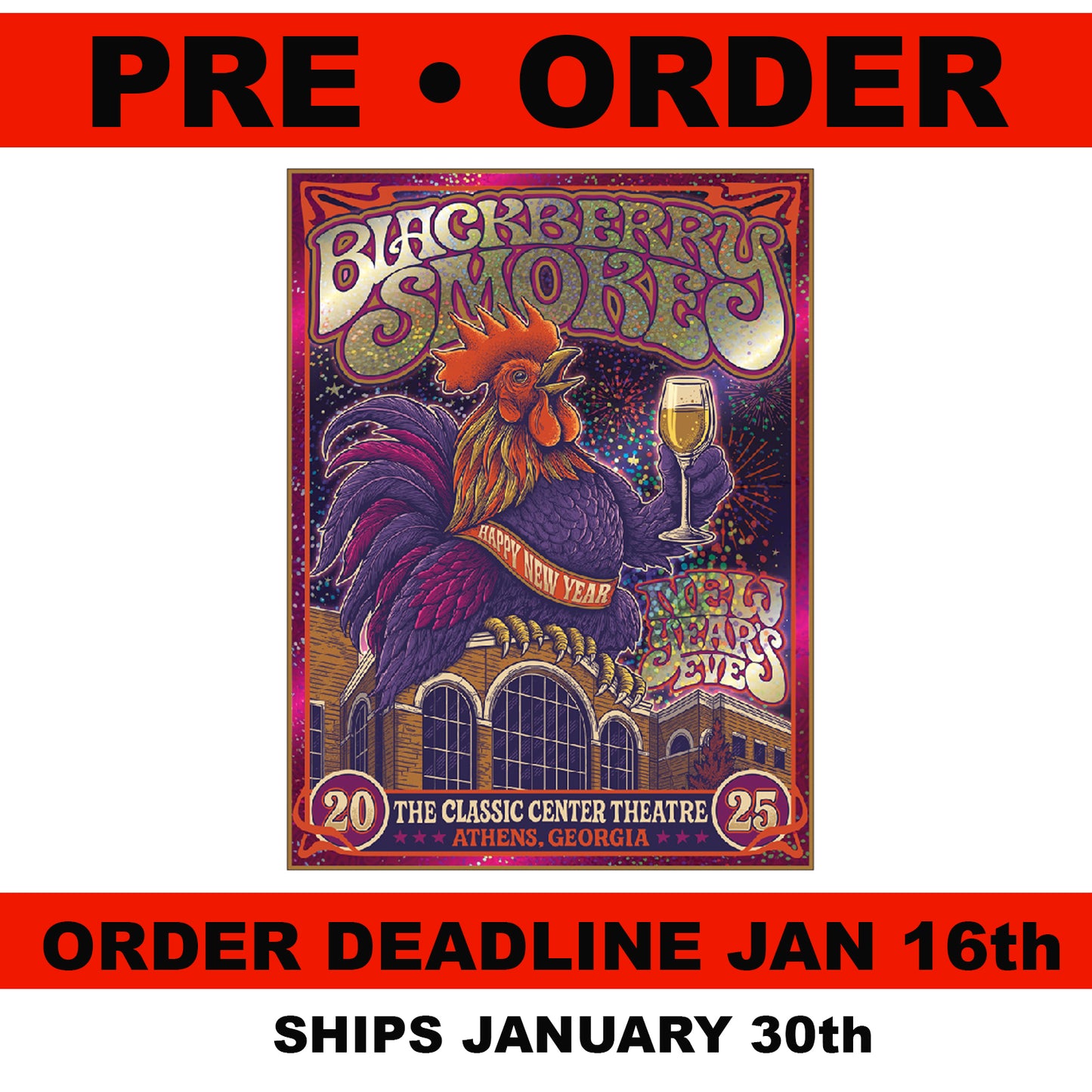 NYE 25 POSTER