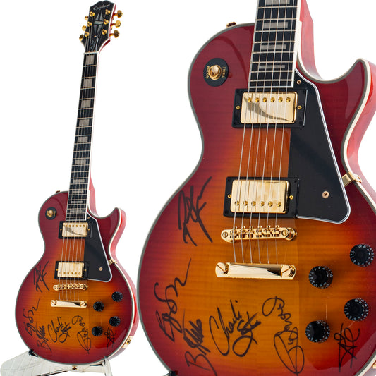 Epiphone Les Paul Custom, Heritage Cherry Sunburst AUTOGRAPHED