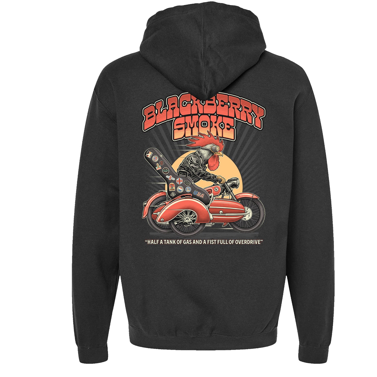 BLACKBERRY SMOKE - World Travlin' Hoodie