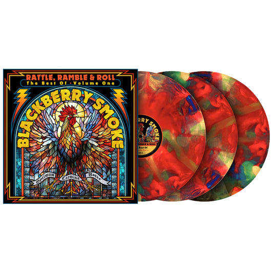 Rattle, Ramble and Roll LP TRIPLE VINYL Stained Glass