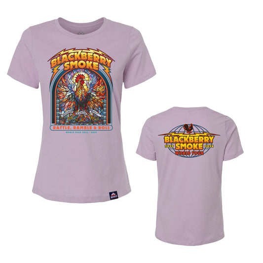 BLACKBERRY SMOKE - 2025 2026 LADIES WORLD TOUR TEE
