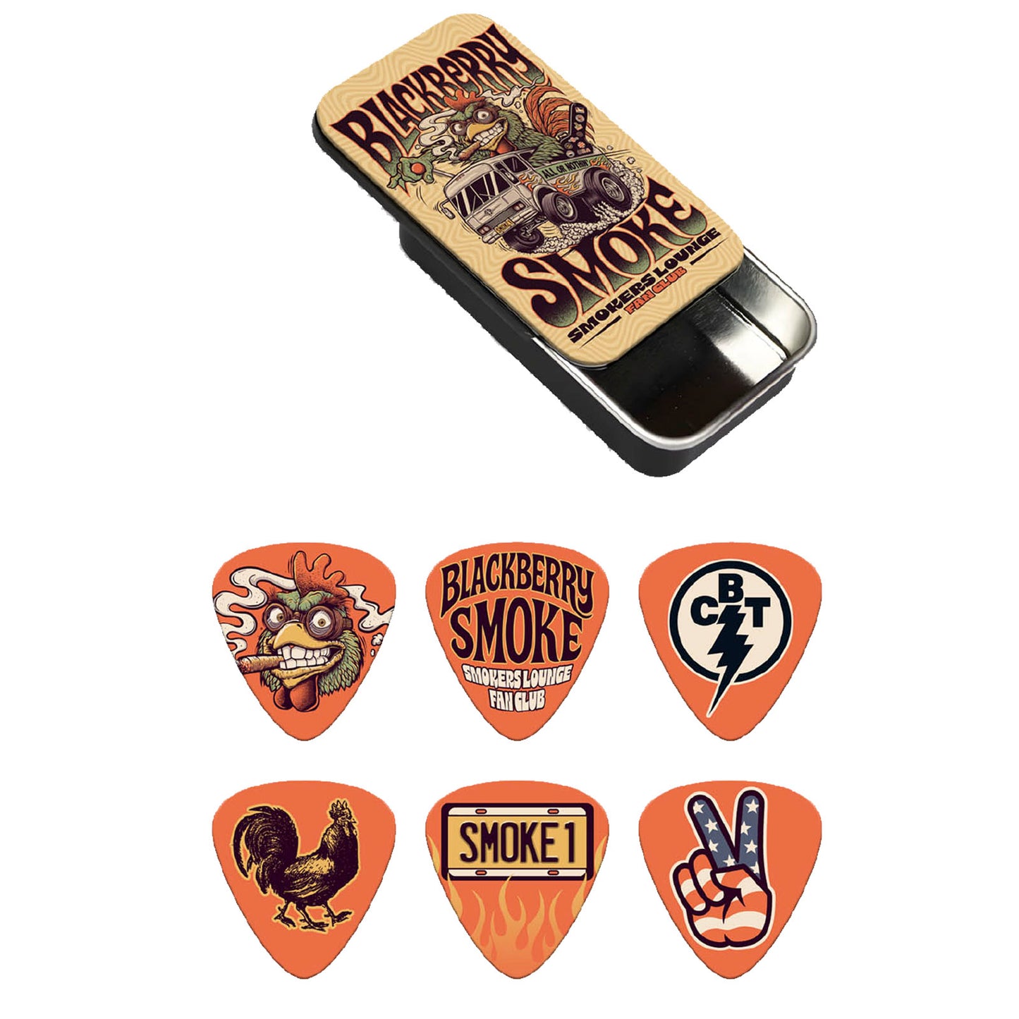 Smokers Lounge Collectors Pick Tin