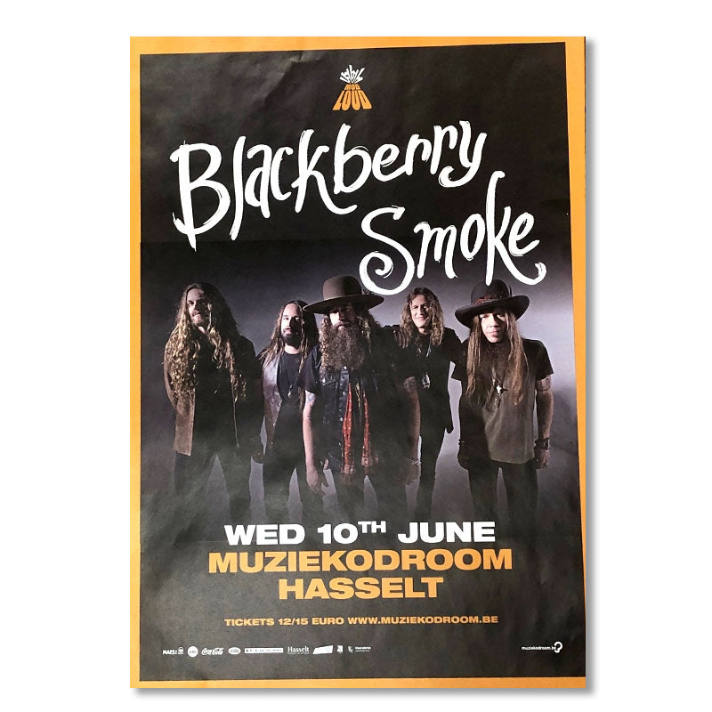 TOUR POSTER 2015 Muziekodroom Hasselt - Top Rack Right – Blackberry ...