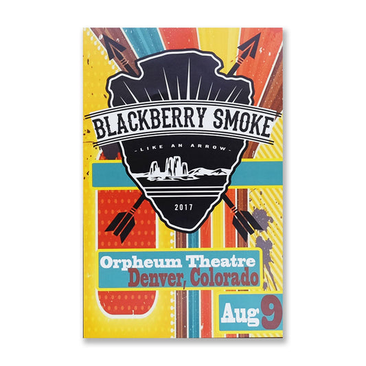 Orpheum Theatre Colorado Poster 2017 - D14