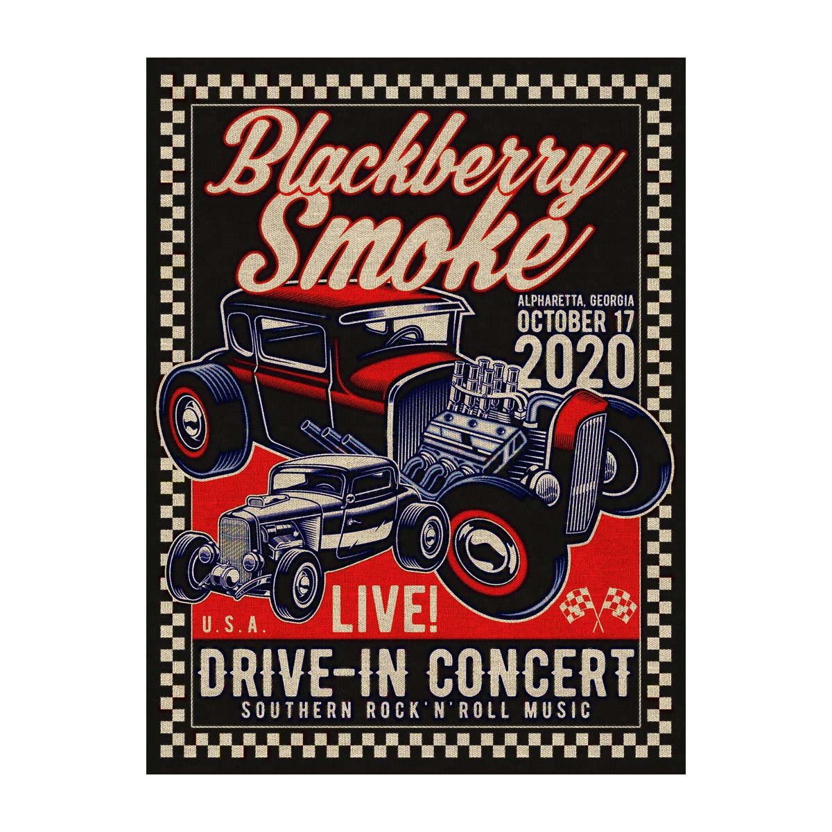 Live at The Drive in 2020 Alpharetta Large Poster - D13