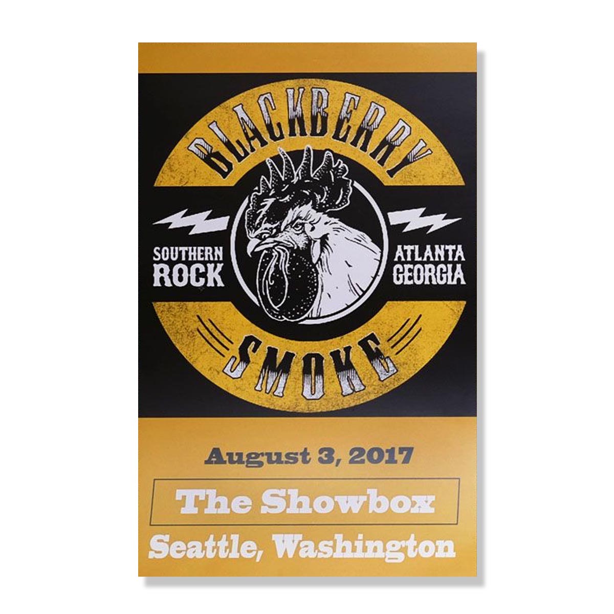 TOUR POSTER 2017 Aug 3 Showbox Seattle - D14