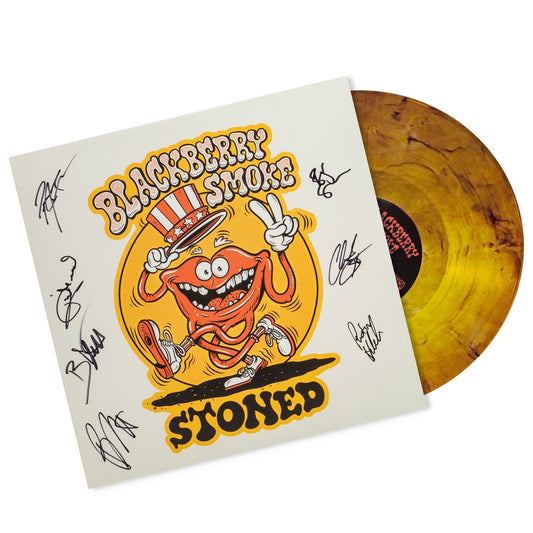 AUTOGRAPHED BLACKBERRY SMOKE Stoned on Limited Edition Color Vinyl