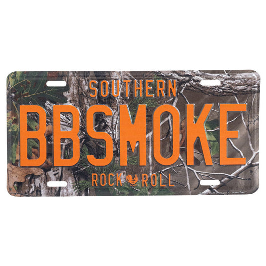 REAL TREE LICENSE PLATE