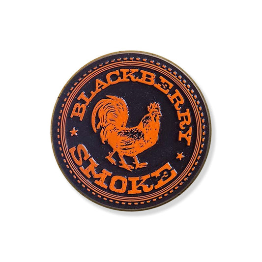 Rubber Rooster Logo Refrigerator Magnet