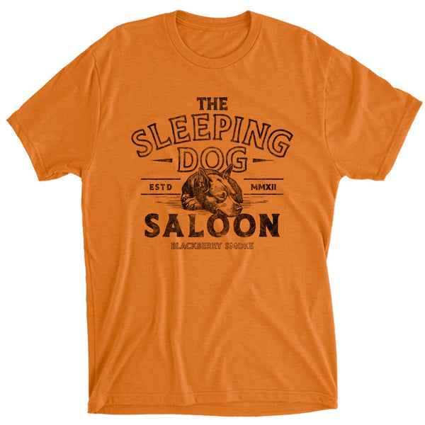 Sleeping Dog Saloon ORANGE Tee – Blackberry Smoke's Official Website