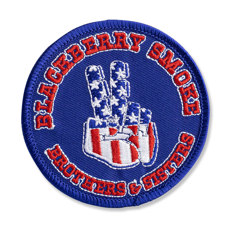BROTHERS AND SISTERS PEACE SIGN PATCH