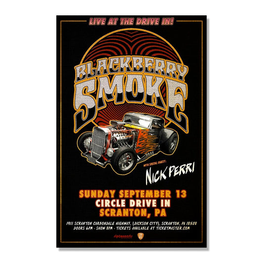 Live At The Drive In Scranton, PA 2020 Tour Poster - D16
