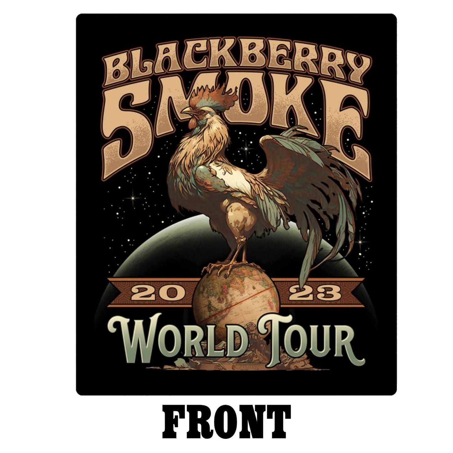 BLACKBERRY SMOKE - 2023 World Tour Tee