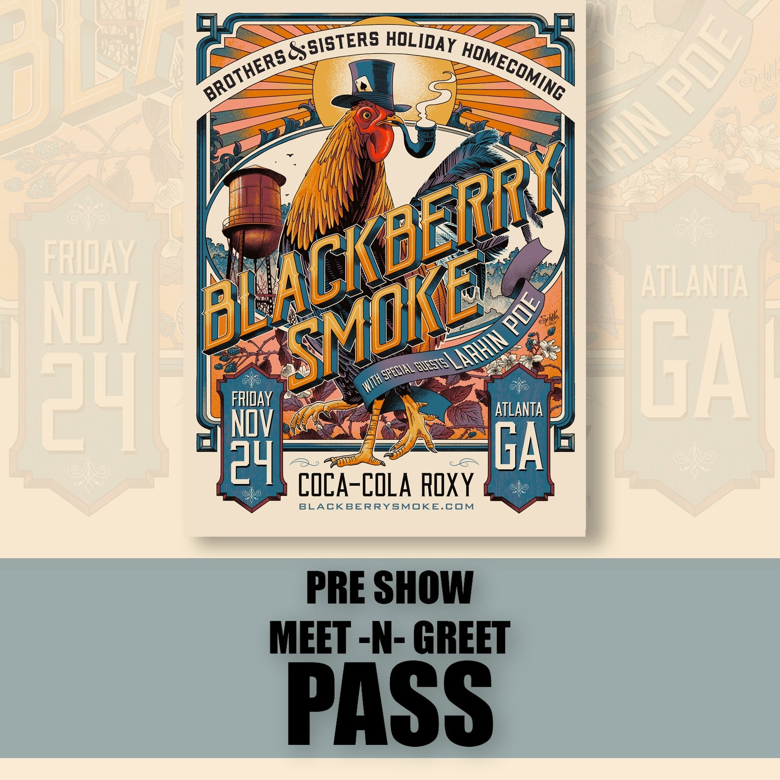 VIP MEET GREET Blackberry Smoke VIP MEET GREET Blackberry Smoke